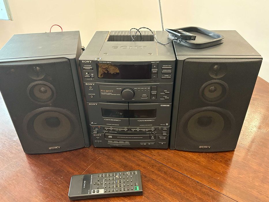 Sony Compact - aparelhagem vintage