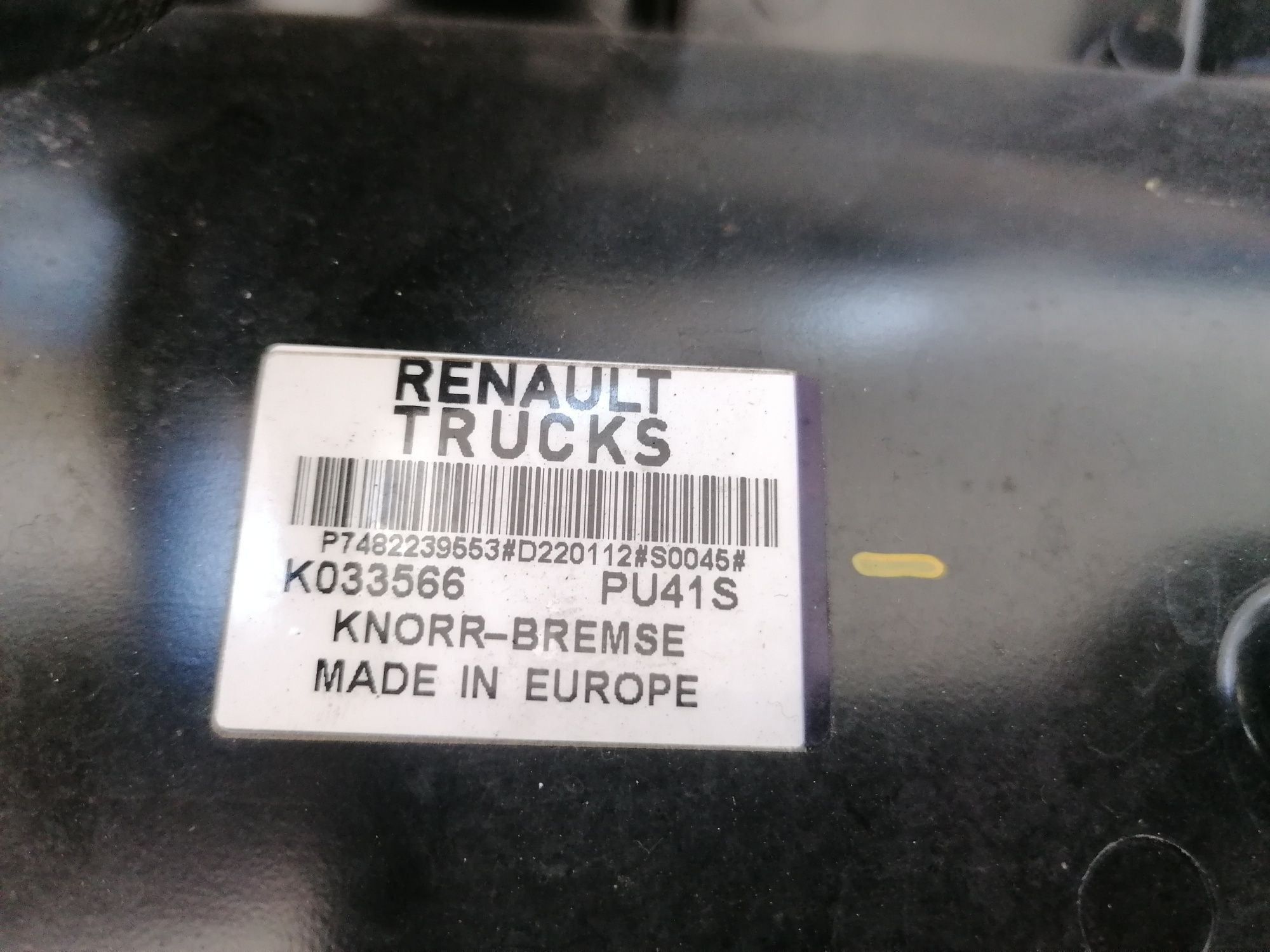 Renault gama t range podstawa pedałów