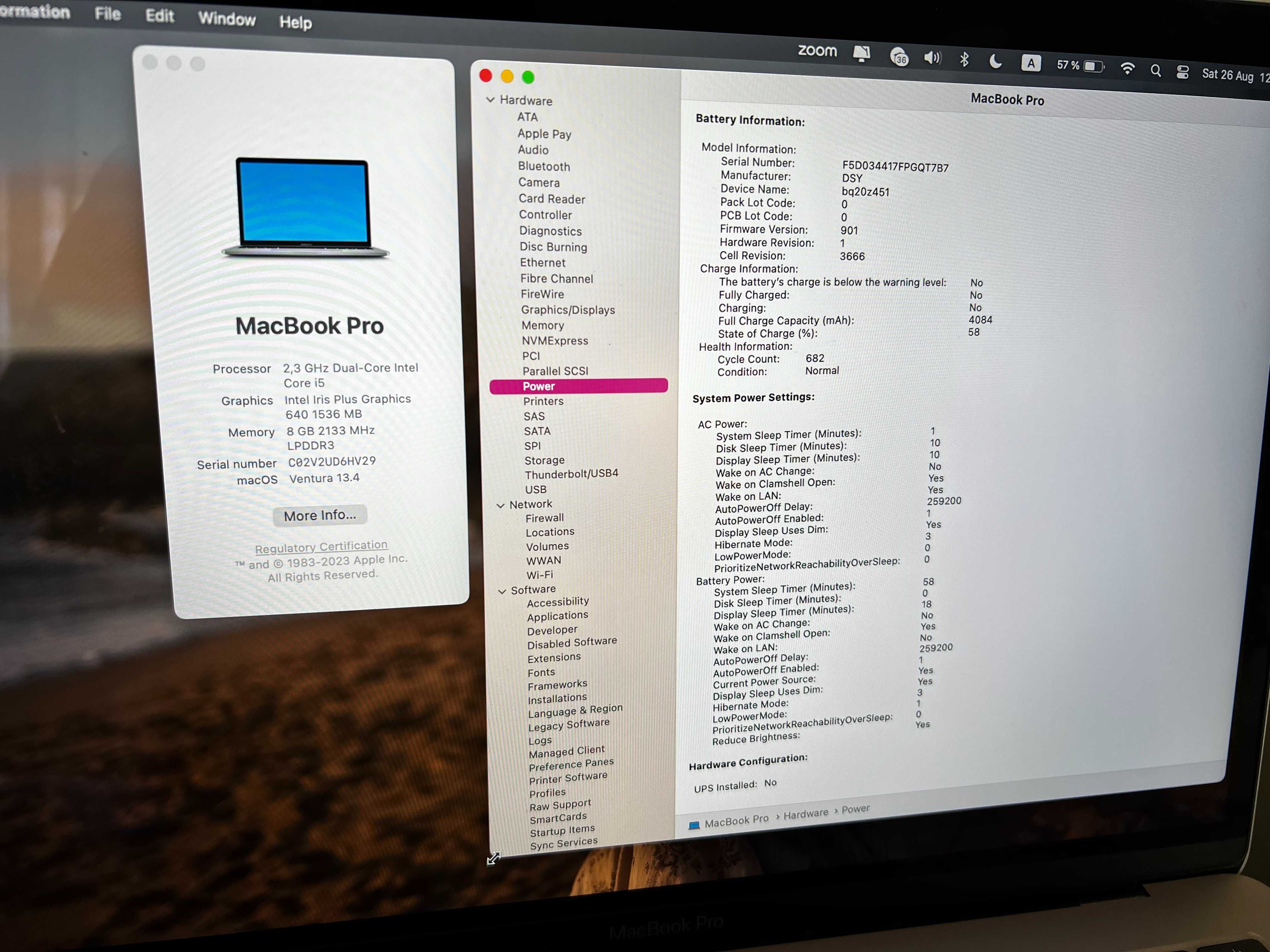 MacBook Pro 13 256gb 2017 / Boa bateria