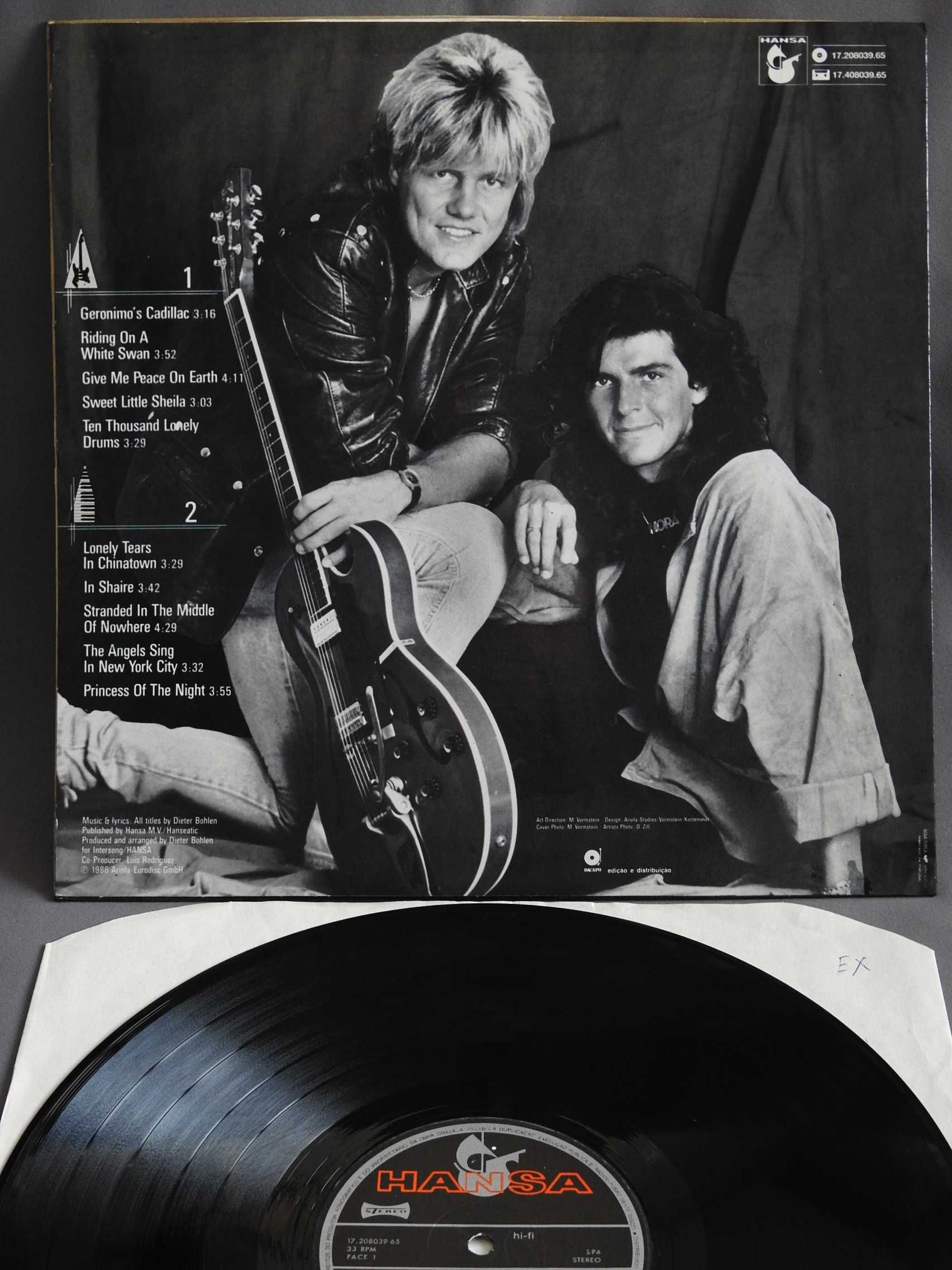 Modern Talking In The Middle Of Nowhere LP 1986 Португалия пластинка