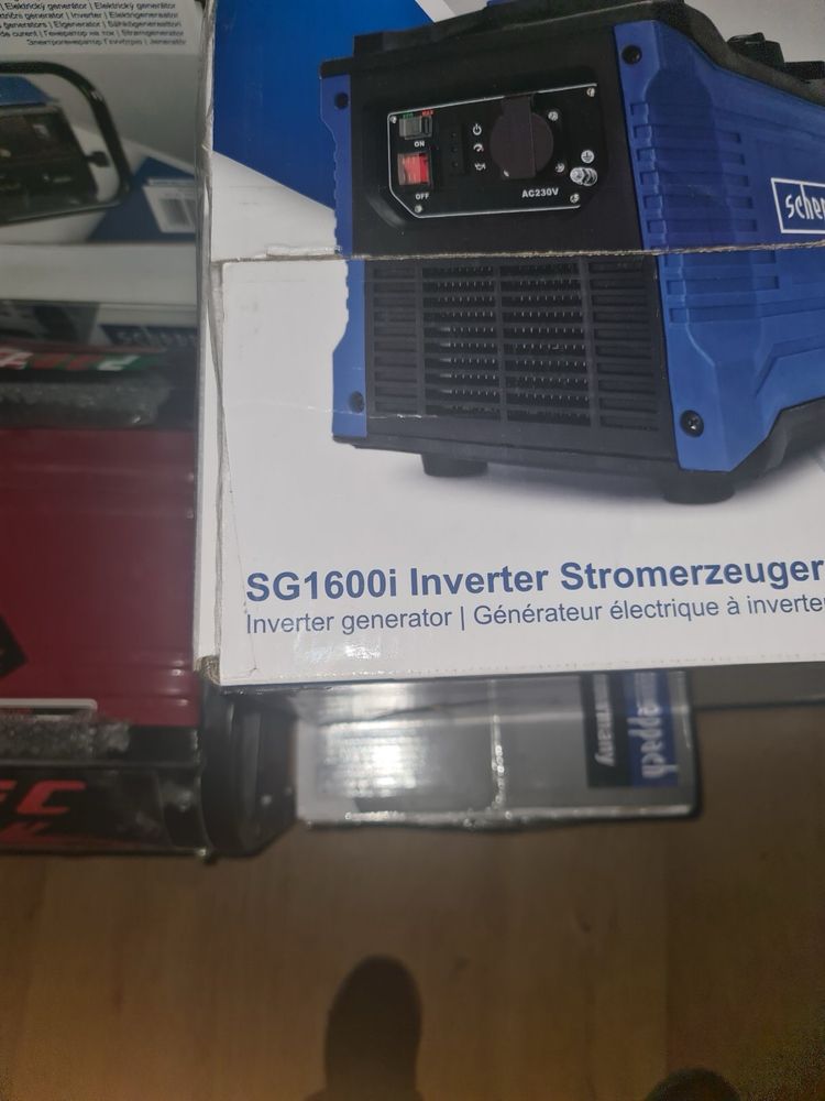 Генератор Інверторний 1 кВт Scheppach SG1600i