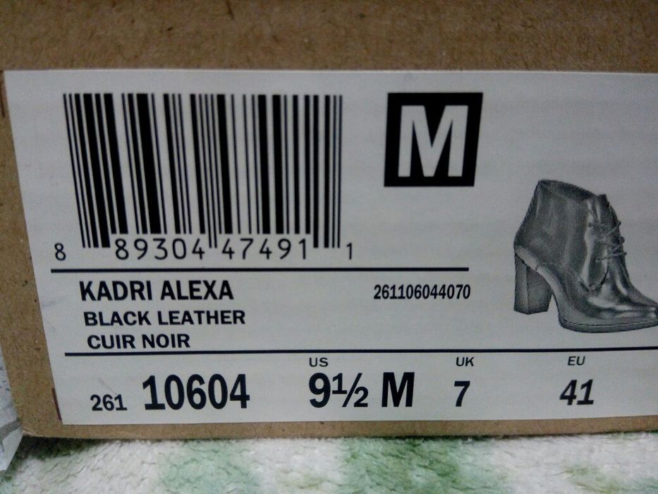 Ботинки женские Clarks