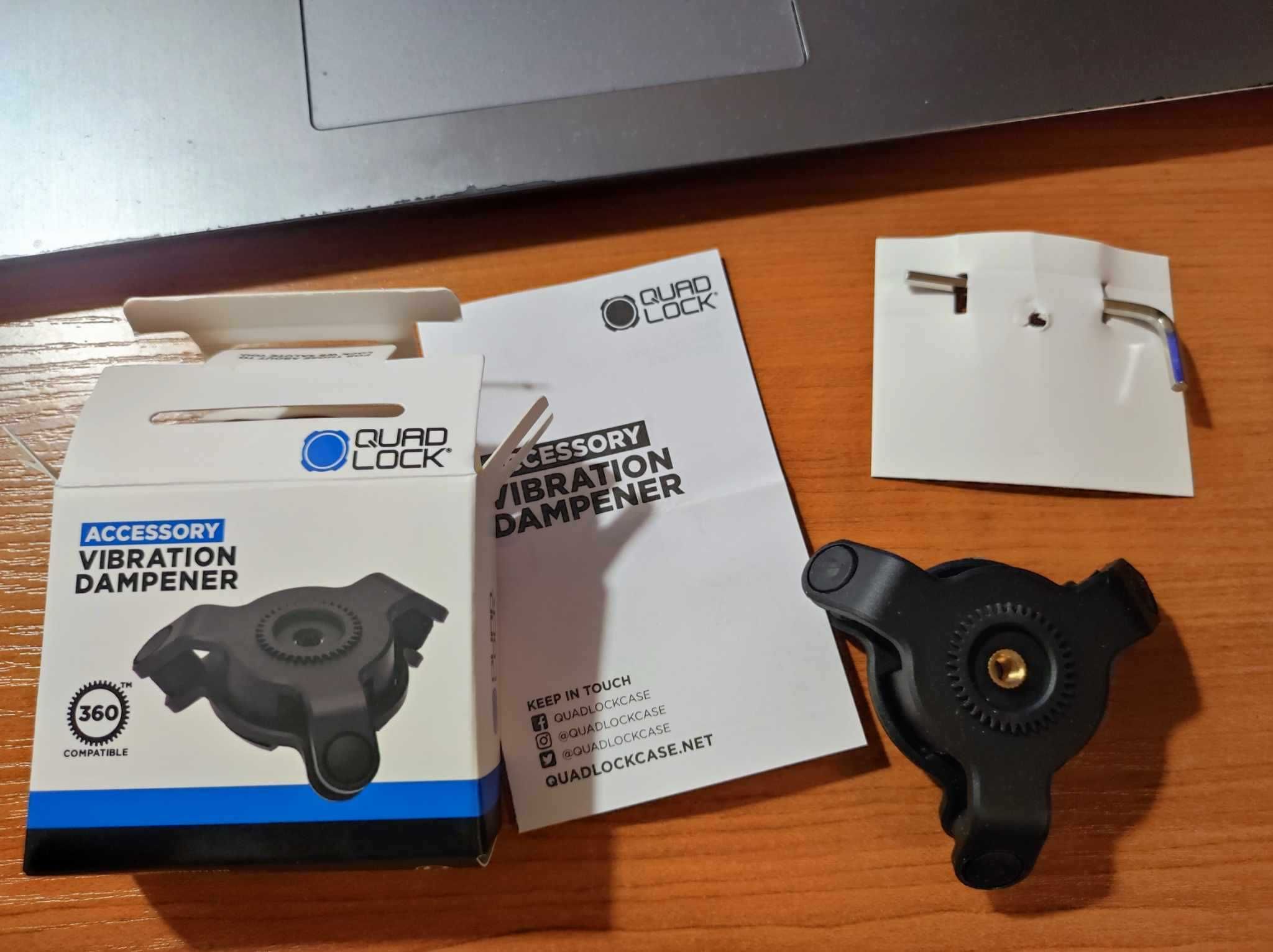 Zestaw Uchwyt FORK STEM MOUNT + Amortyzator + Adapter
