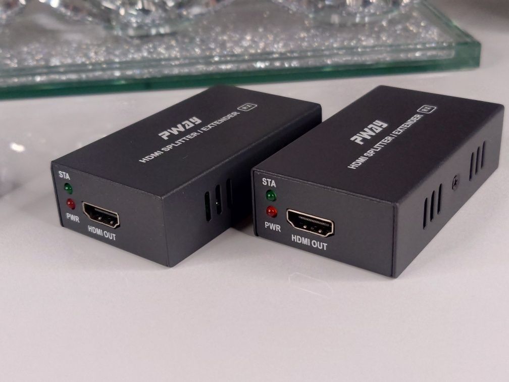 PWAY hdmi splitter extender 1x4 3D
