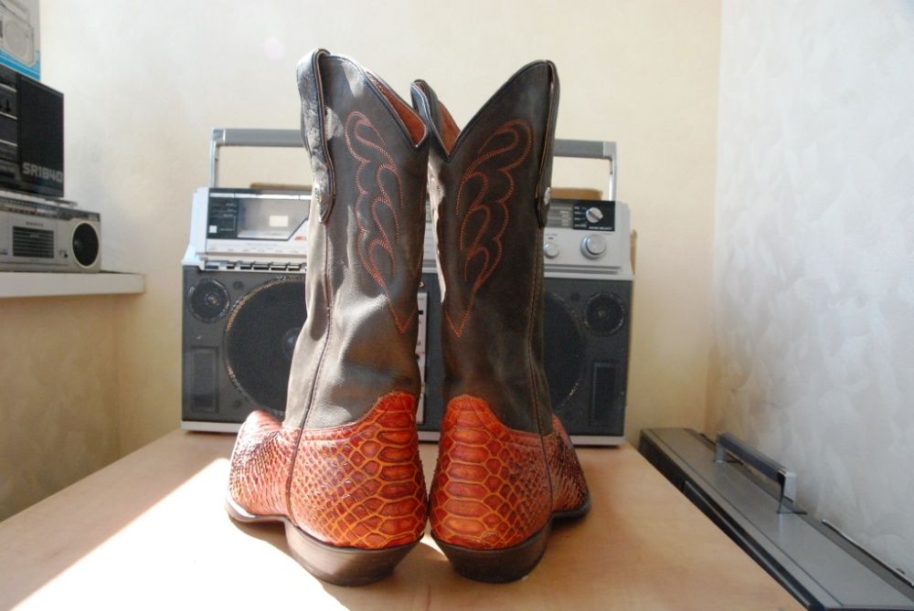 Ковбойские сапоги(питон) MARLBORO Classics(Мексика)Ручная работа