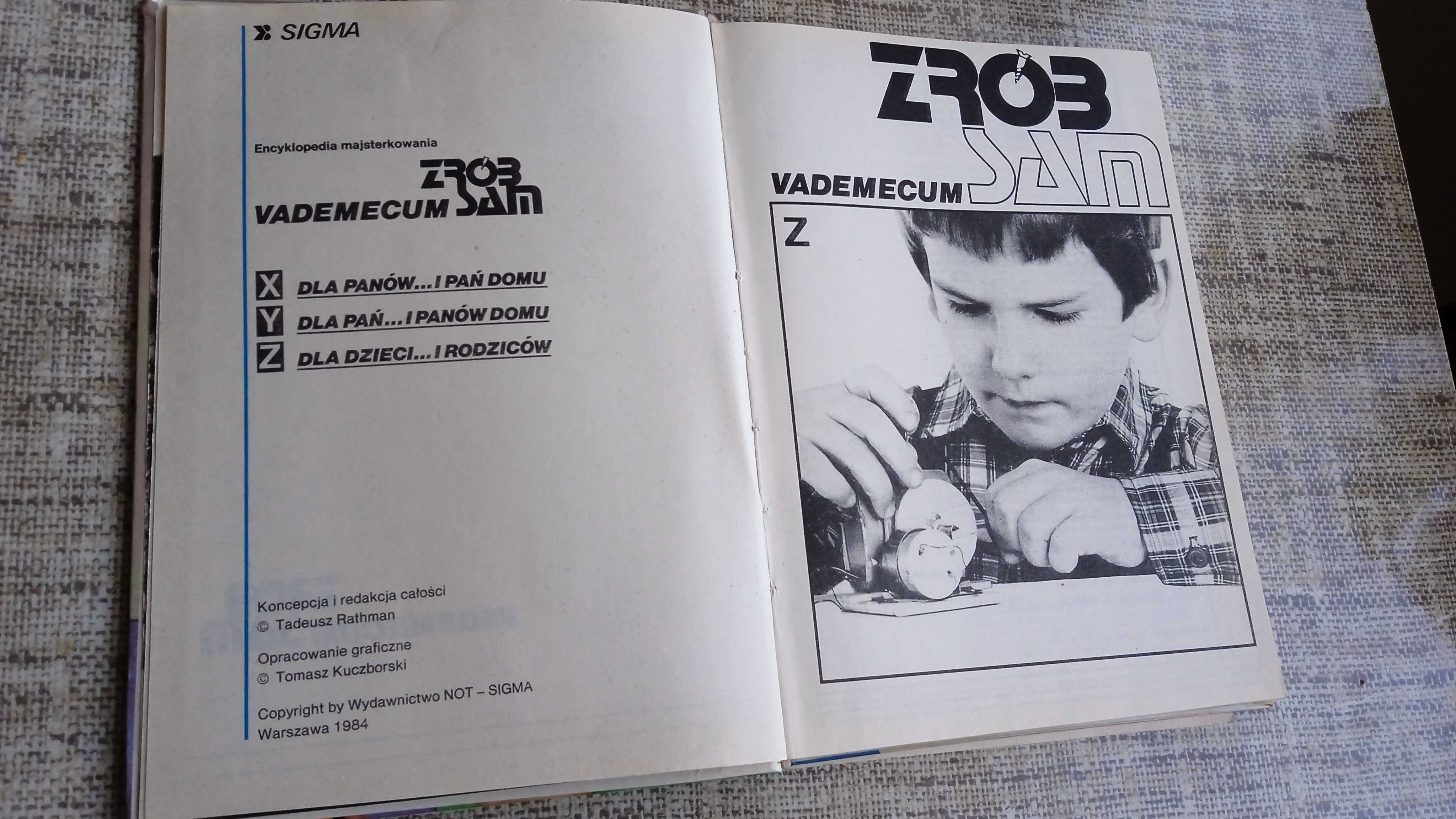 ,,Zrób sam vademecum". Encyklopedia majsterkowania. 1984 r.