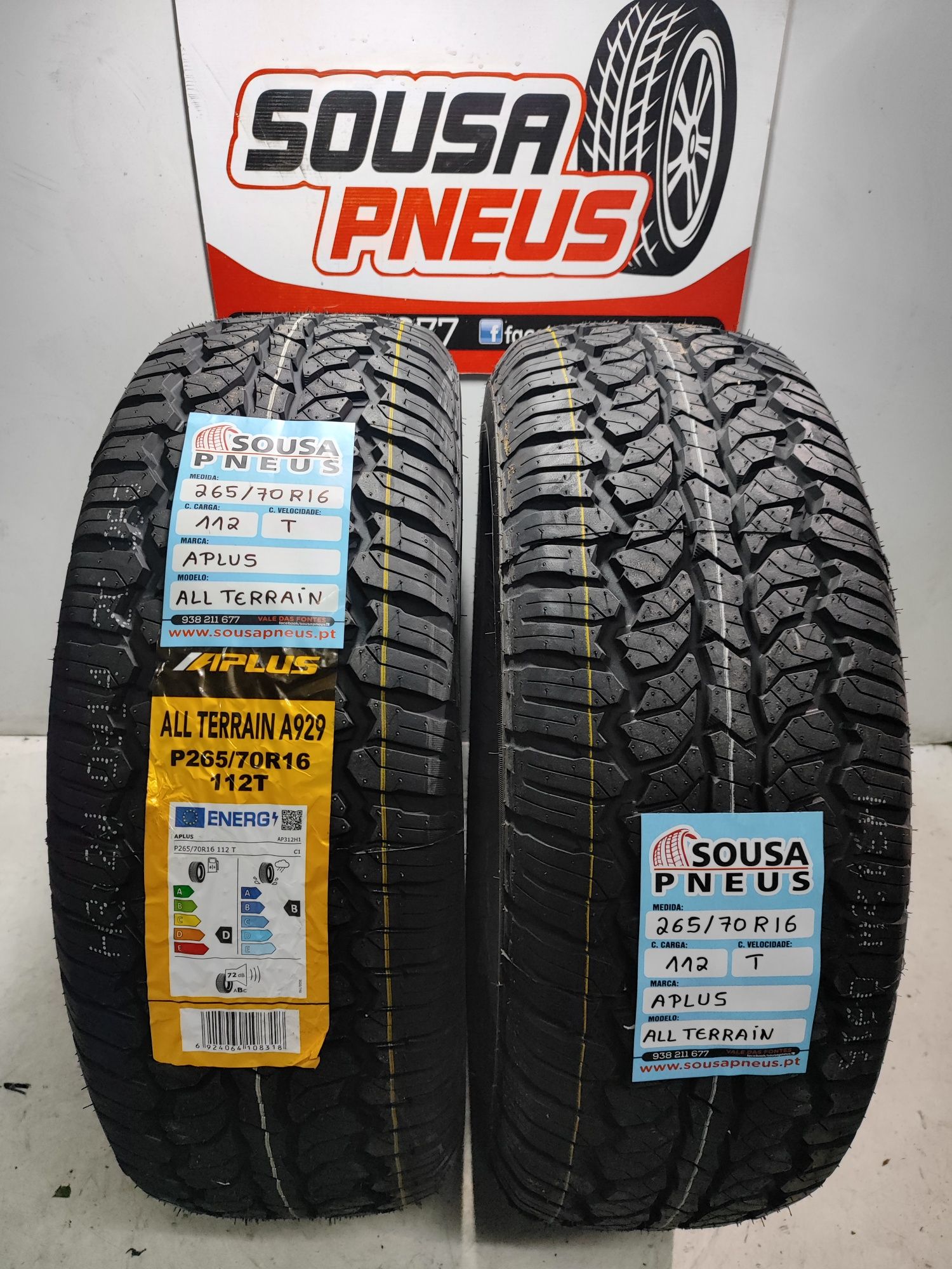 2 pneus novos Aplus 265/70R16 Oferta dos portes