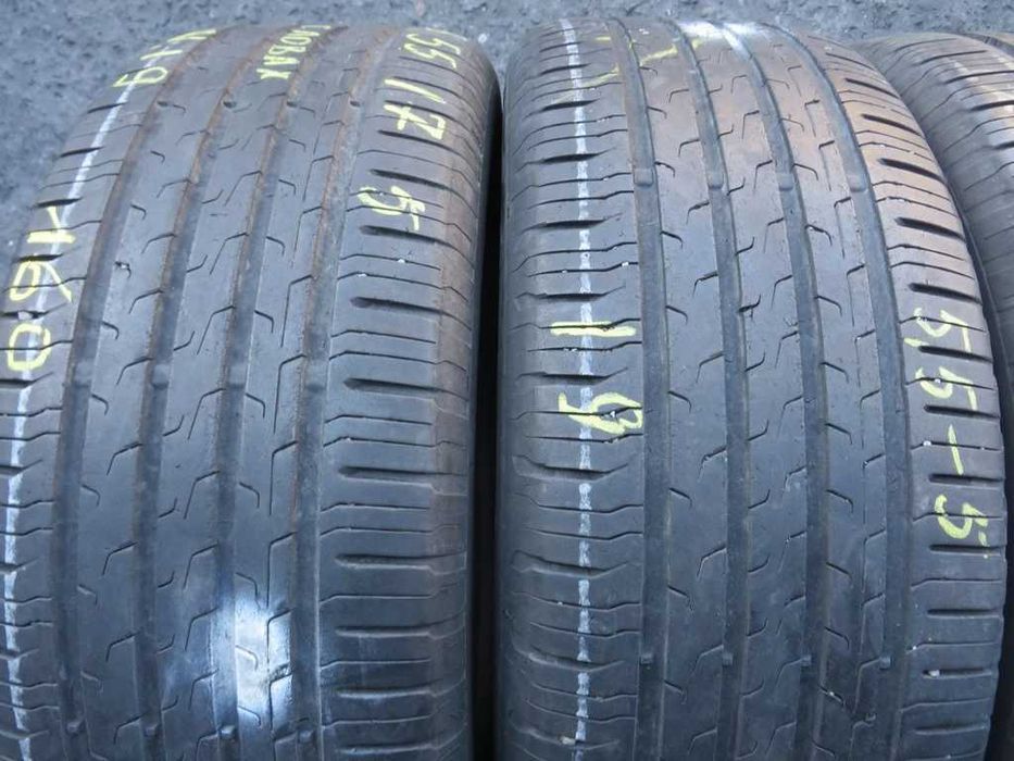 225/55 R17 97W Continental EcoContact6 літо 4штуки 2019-23рік