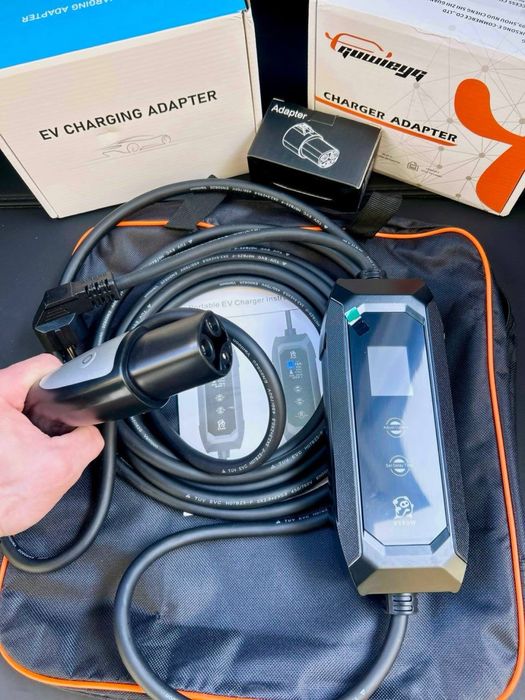 Зарядний пристрій Type 1 для Nissan Leaf, Bolt, Mach-E, Tesla