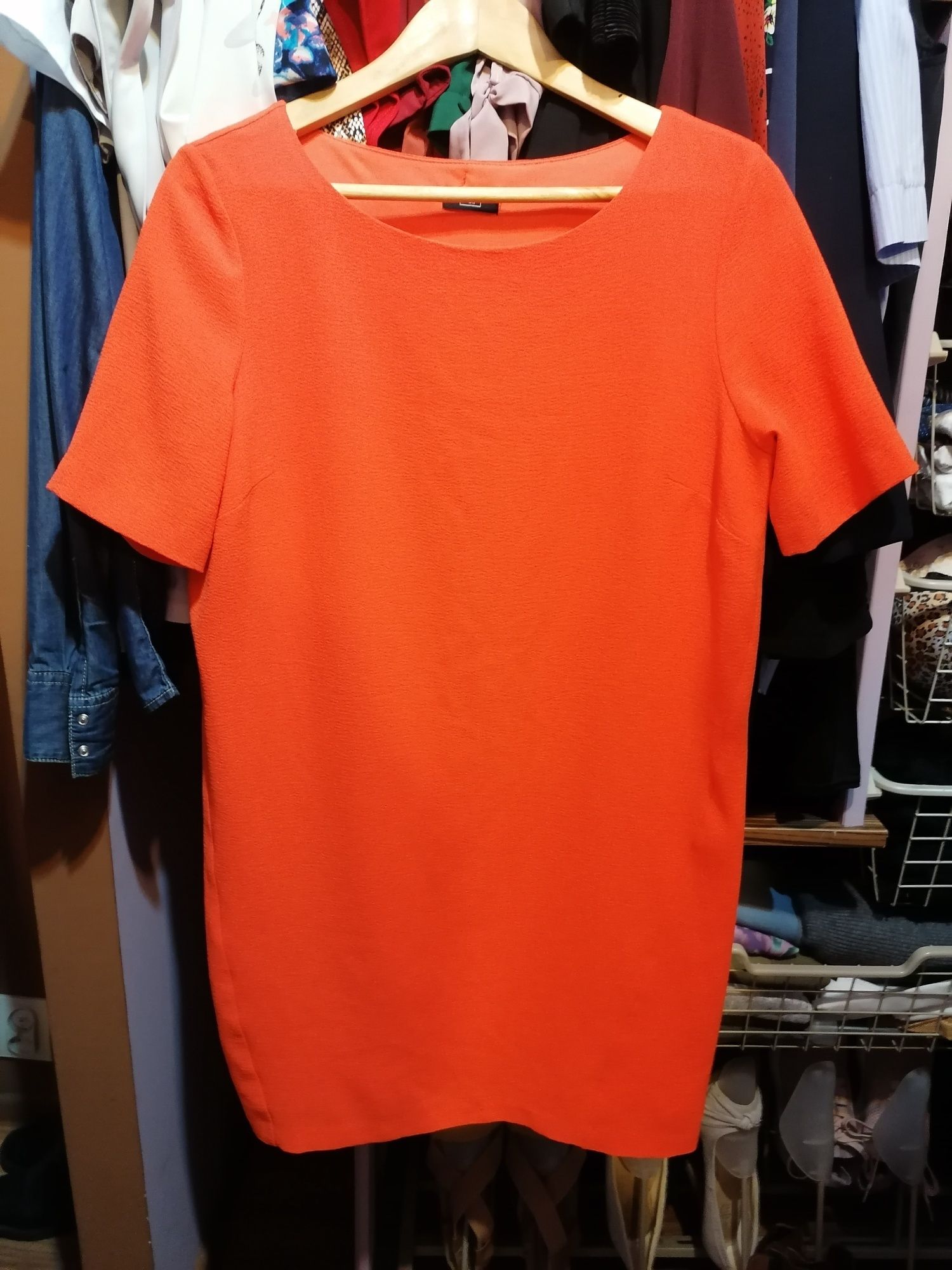 Sukienka F&F pomarańczowa 40