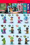 LEGO VIDIYO - Bandmates Series 1 e 2 - MINIFIGURAS NOVO