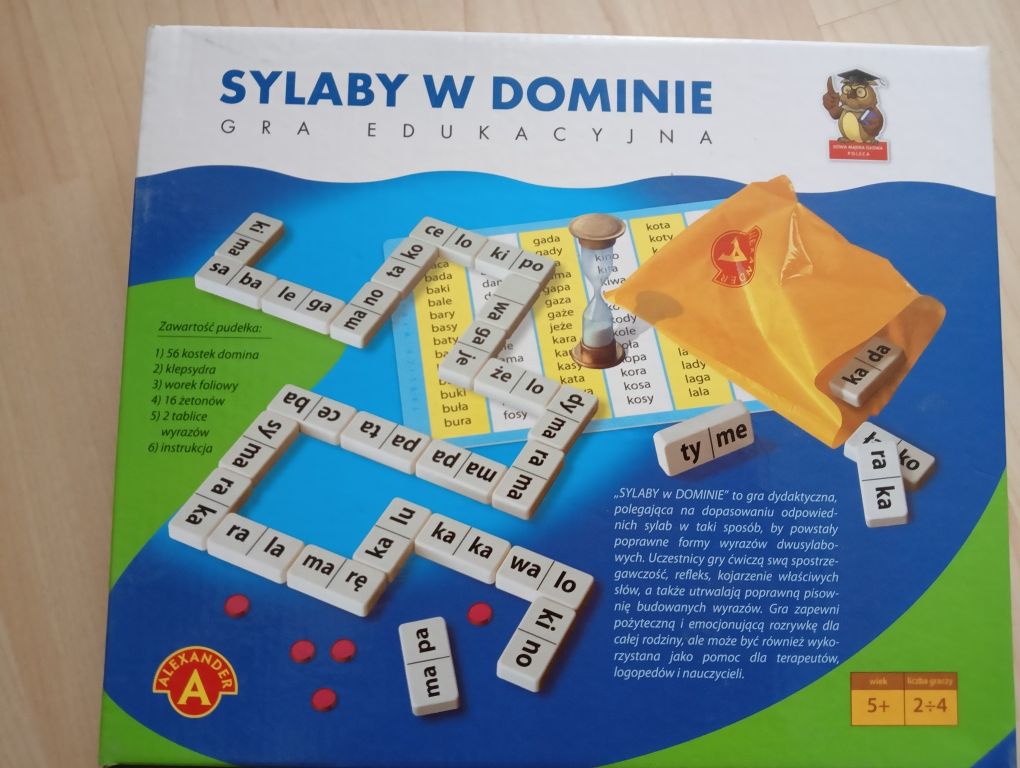 Domino  sylaby gra