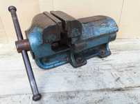 Imadło 120 mm niemieckie DDR ślusarskie warsztatowe 22 kg