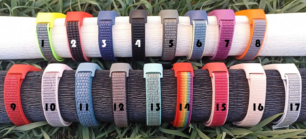 Ремешок нейлоновый Ми бенд 8-9-10 Ремінець нейлоновий Mi Smart Band