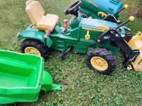 Duży traktor na pedały Case  Fendt  John Deere rolly toys