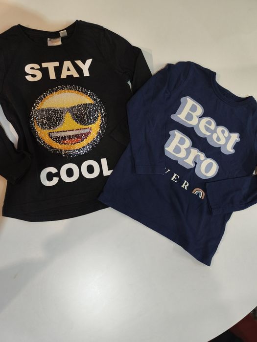 2x bluzka koszulka 98 104