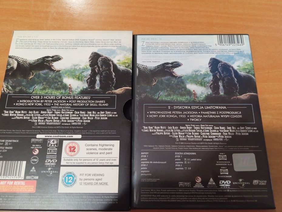 King Kong film edycja specjalna PL