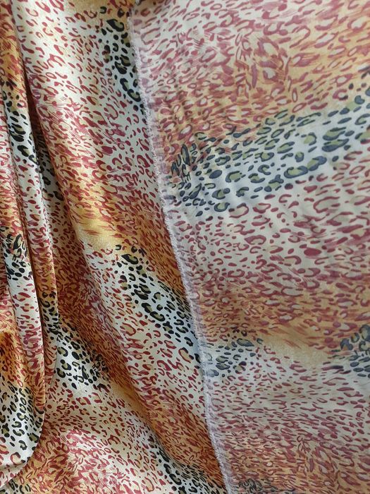 Тканина шовк-сатин 2м та шифон 1,8м