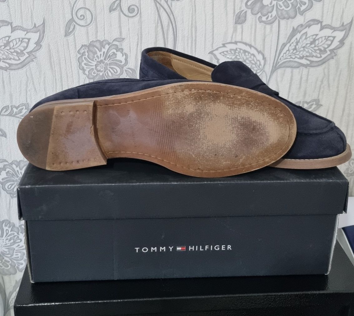 Замшеві мокасини Tommy Hilfiger  (б/в) 41 р.