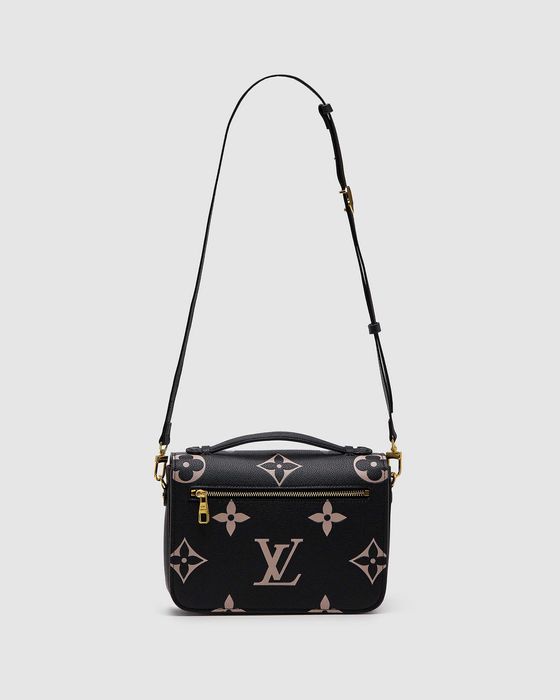 Сумка Louis Vuitton Pochette Métis Black Monogram Empreinte G LUXE