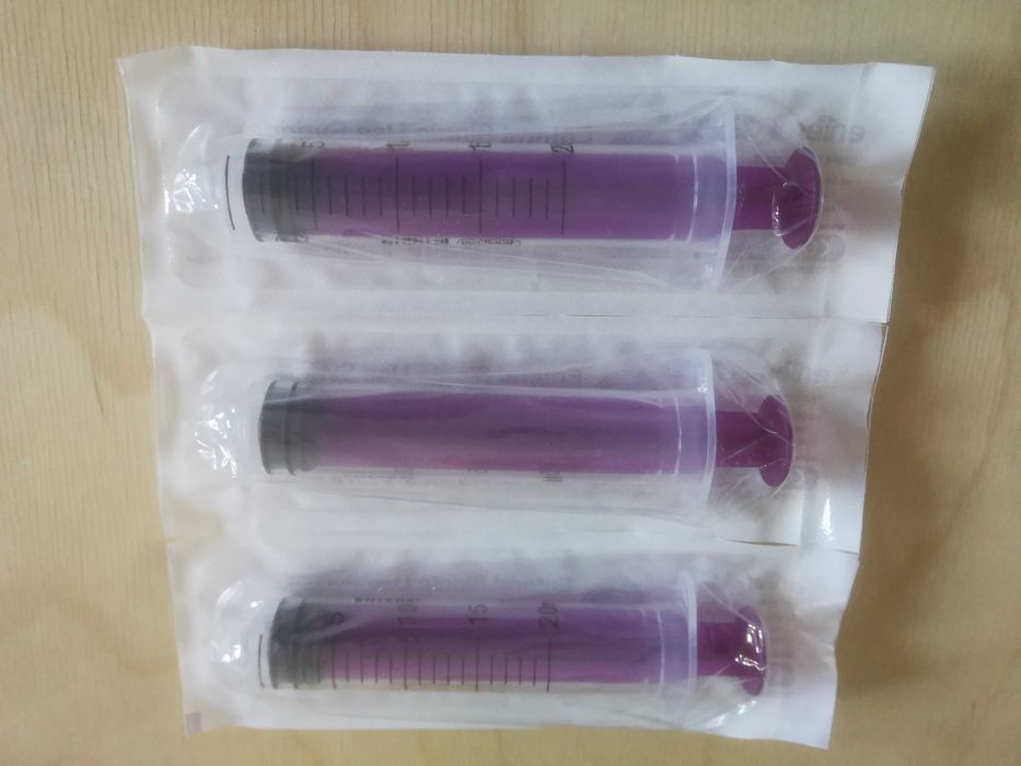 50x strzykawka 20ml ENTERALNA