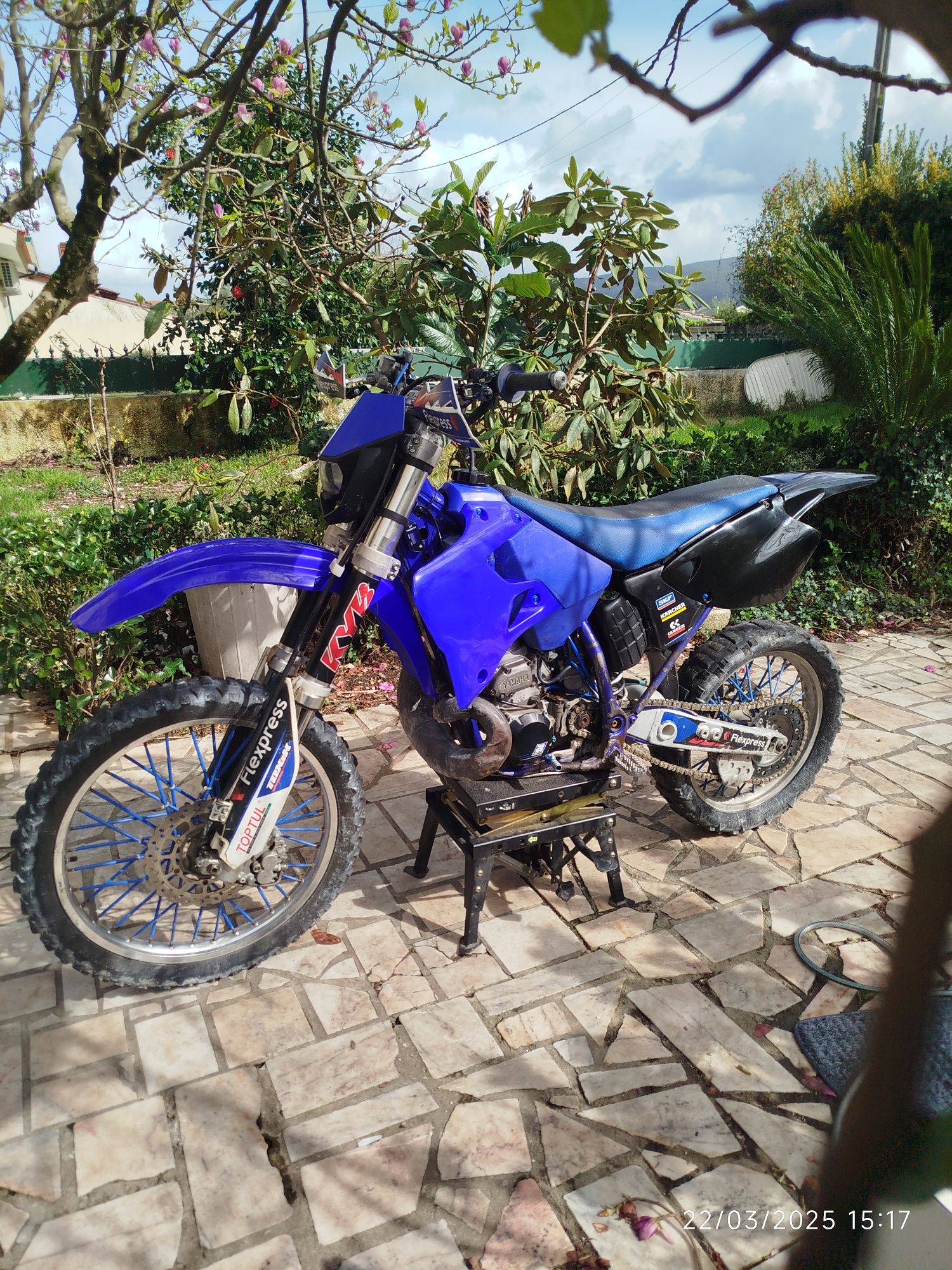 Yamaha WR 250 Z YZ 250 MATRICULADA
