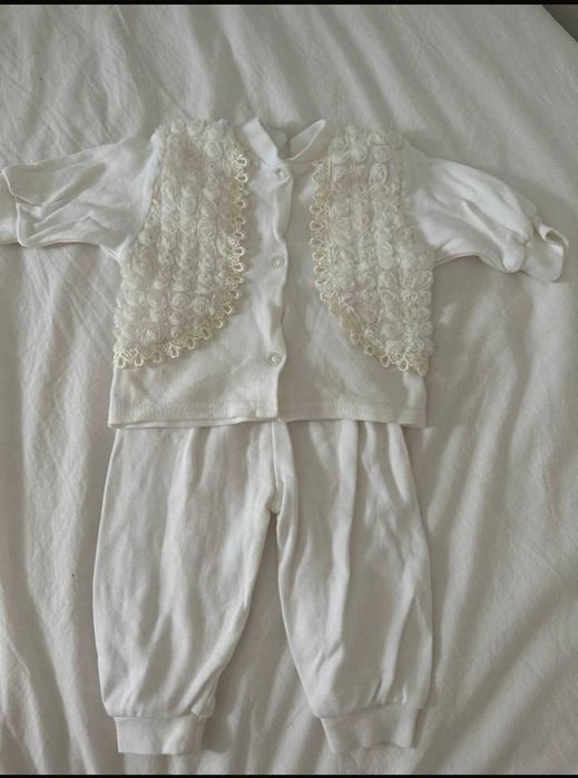 Komplet spodnie i sweter, elegancki, dziewczynka / chłopiec