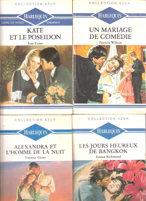 Lote Livros Romance Francês Variados