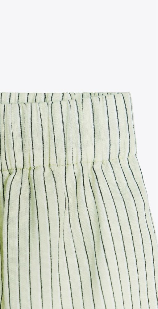 Zestaw ZARA: oversize koszula + szorty, S