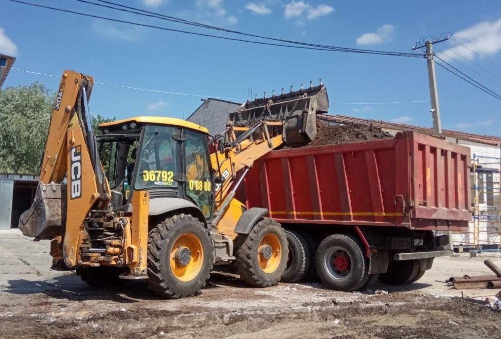 Услуги экскаватор погрузчика JCB 4CX