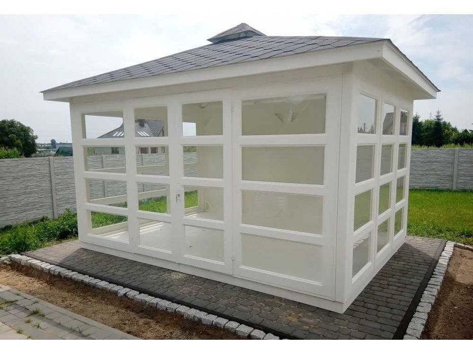 Dostępna od ręki! Ogród zimowy,oranżeria,altana ogrodowa,przeszklona