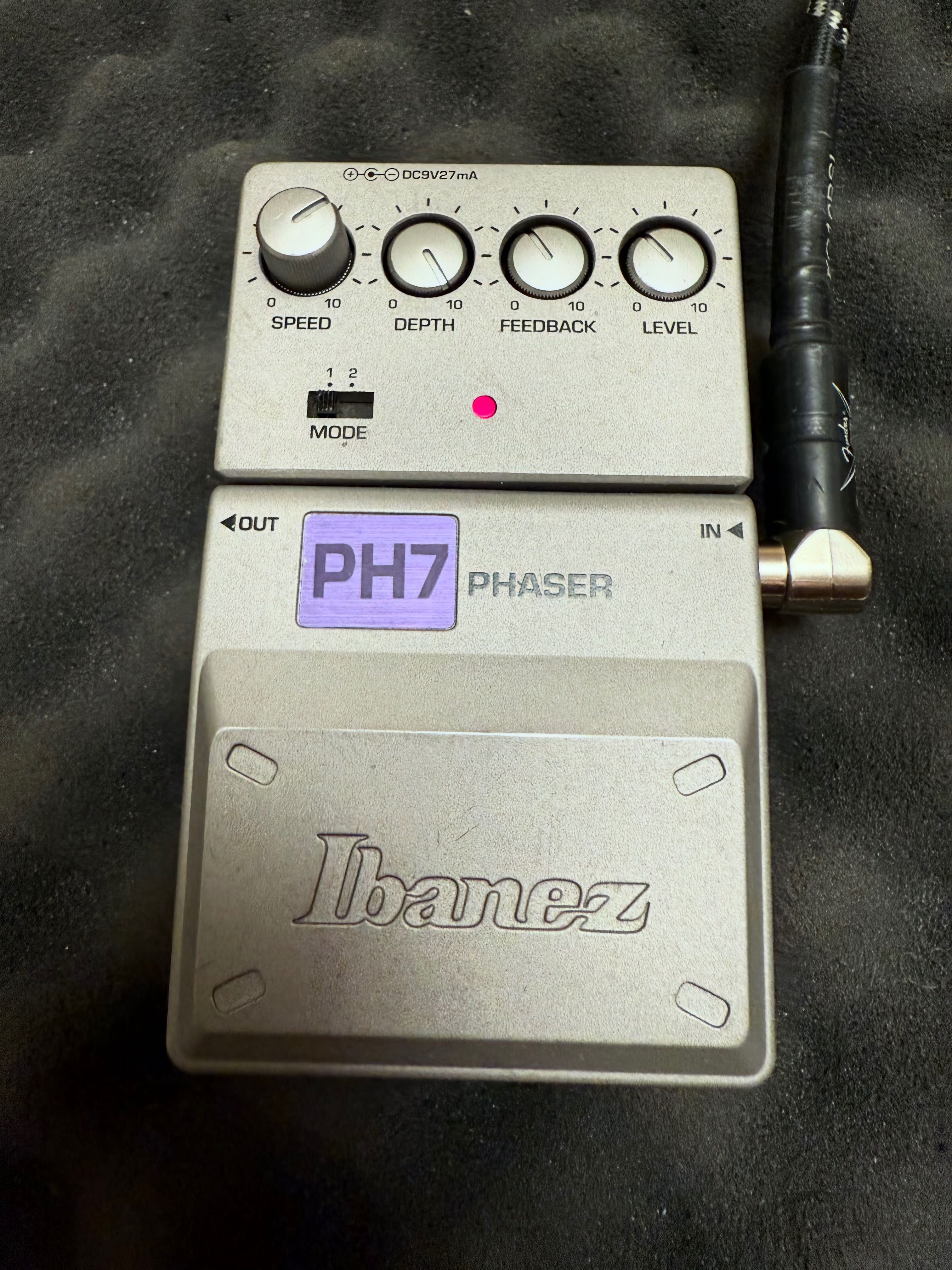 Ibanez Phaser PH7 (MXR, Dunlop, Boss, TC Electronics, EHX)