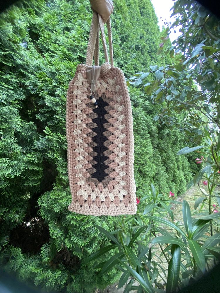 Piekna letnia torebka boho