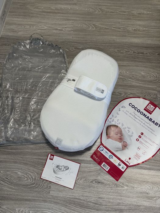 Шезлонг  матрасик Кокон для новонароджених Red castle cocoonababy