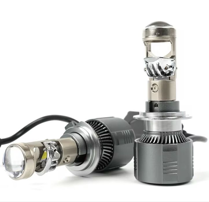 Світлодіодні лед лампи led лінзи H7 H11 H8 H9 12-24V 80W 12000Lm