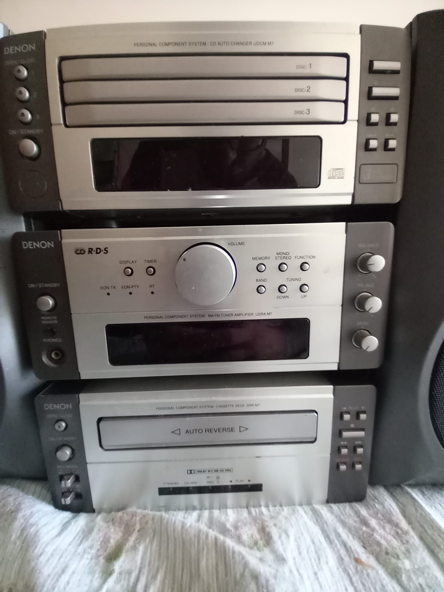 Aparelhagem de som completa Denon