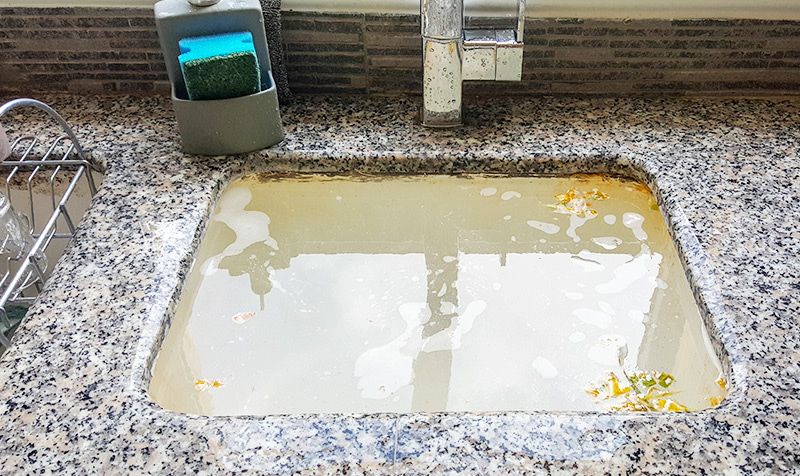 Serviço de desentupimento