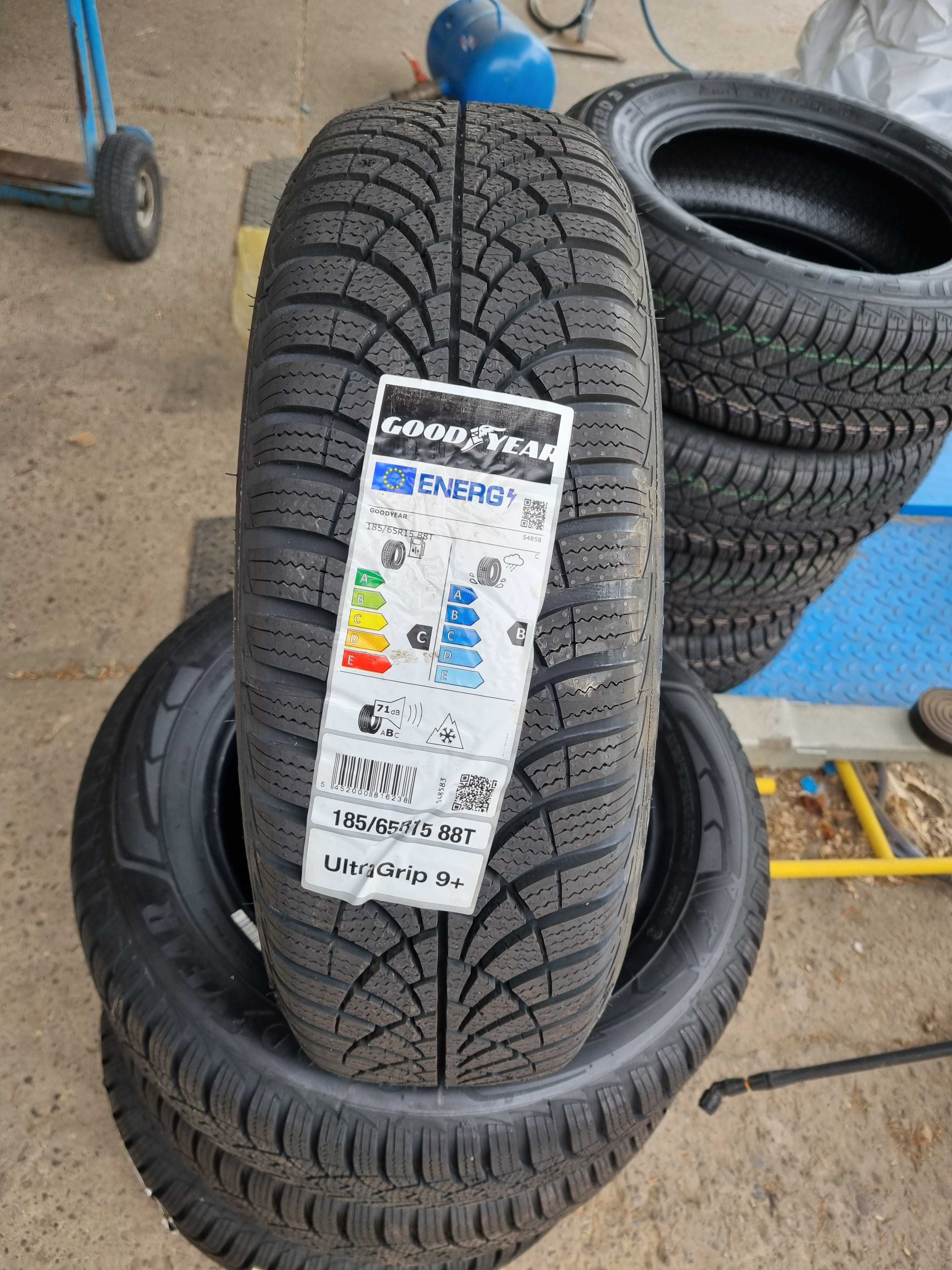 4x Goodyear UltraGrip 9+ 185/65R15 88 T
