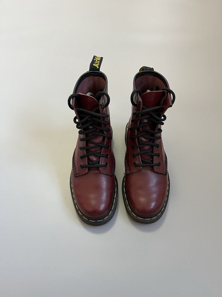 Ботинки Dr Martens 1460 cherry red jadon vegan