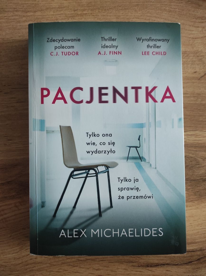 Książka "Pacjentka" Alex Michaelides