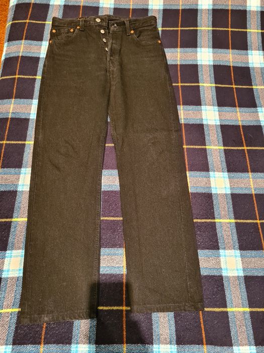 Calças Levi's 501 pretas vintage