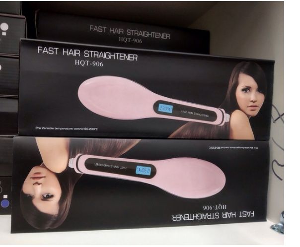 Гребінець-випрямляч fast hair HQT-906