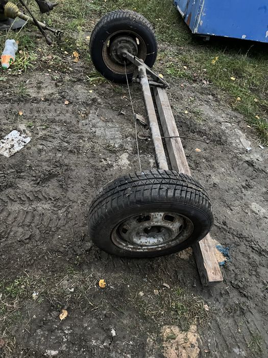 Oś do przyczepki hamowana 850kg