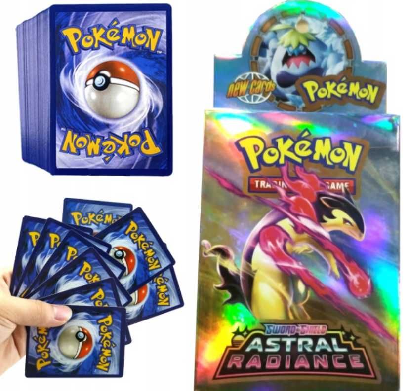 KARTY Kolekcjonerskie Pokemon ASTRAL RADIANCE 30szt