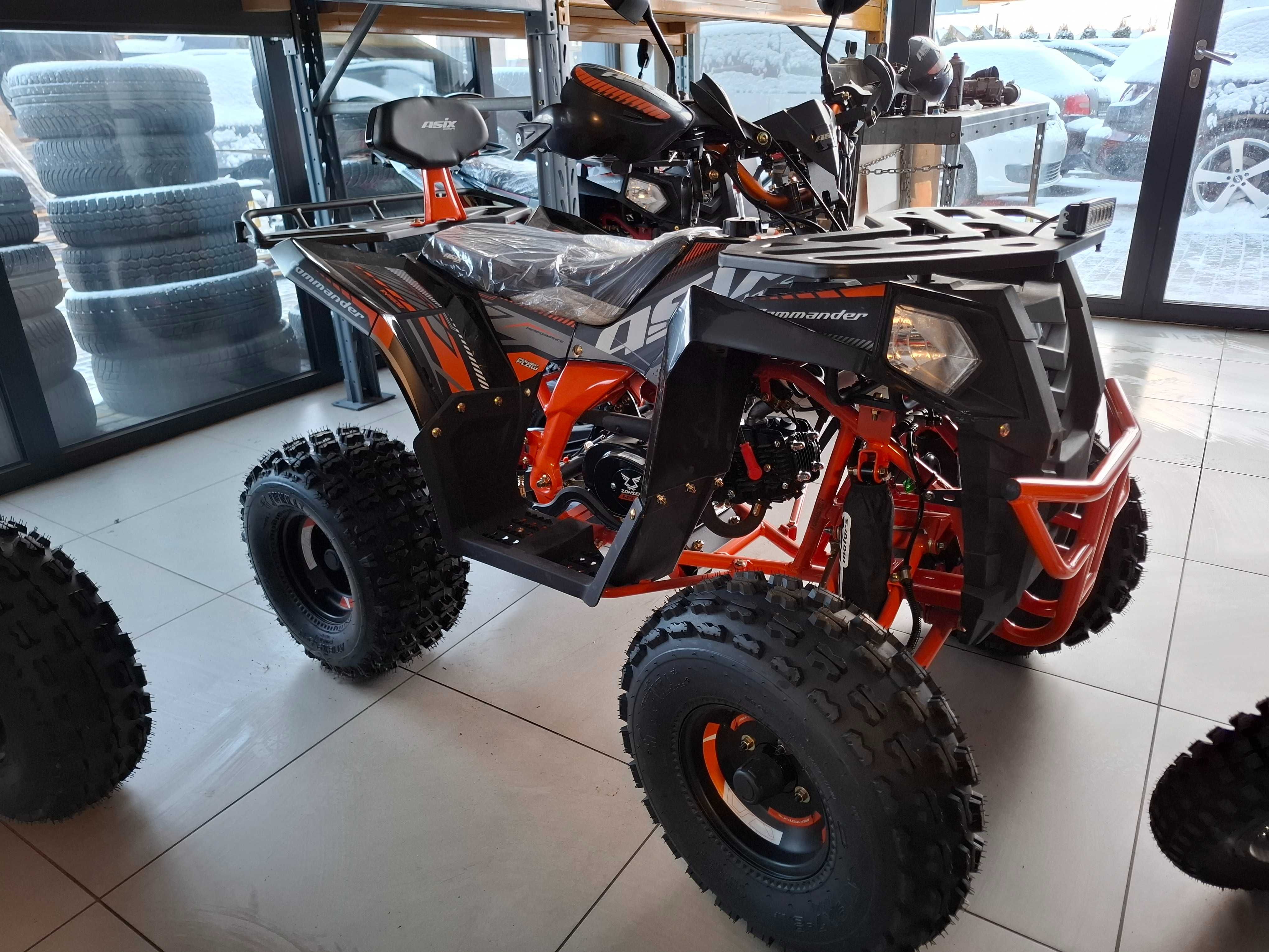 Quad Commander 125cc w wersji 3+1 i 1+1