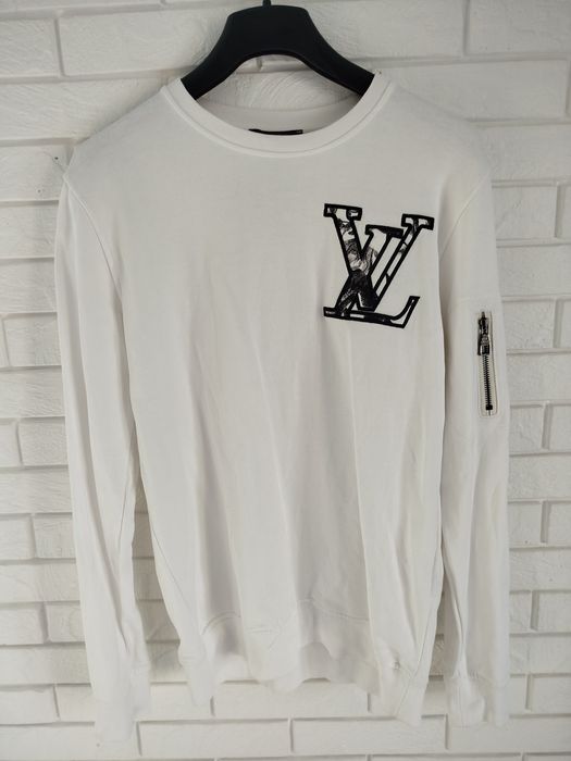 Bluza męska Louis Vuitton, XL, biała