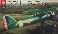 Model do sklejania samolot PZL P-7a Lotnictwo Rumunii, Plastyk S045