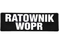 Emblemat Ratownik Wopr odblaskowy na rzepie 31 x 10 cm