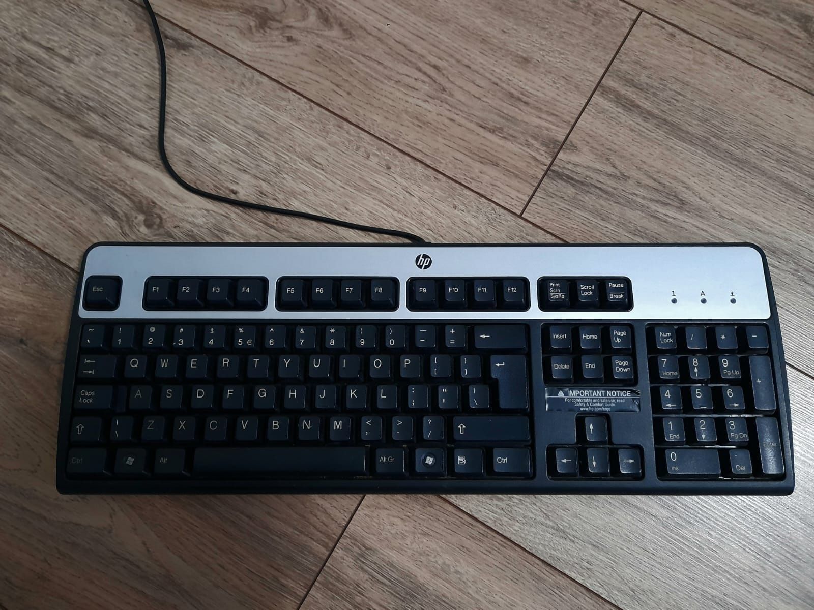 Klawiatura HP + mysz DELL