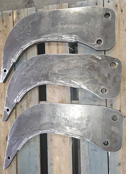 Ząb łapa głębosza 630mm + mocowanie + dłuto + wzmocnienie cały komplet